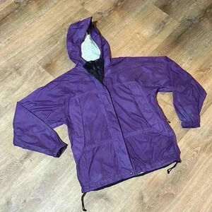 L.L. BEAN | Vintage Purple Raincoat
